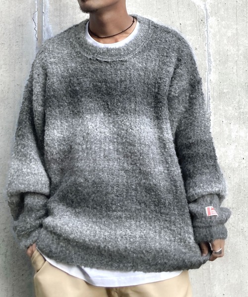 Java 「Java」 長袖ニット LARGE ブラック メンズ - 画像 (7)