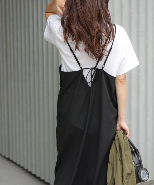 CIAOPANIC TYPY 「CIAOPANIC TYPY」 キャミソールワンピース ONE SIZE ブラック レディース - 画像 (7)