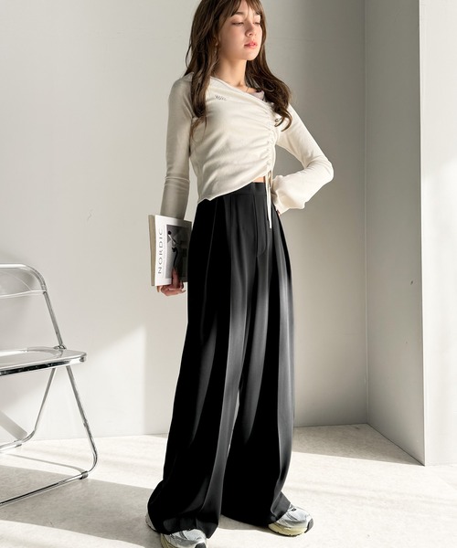 classicalelf 「classicalelf」 スラックス SMALL ホワイト レディース - 画像 (4)