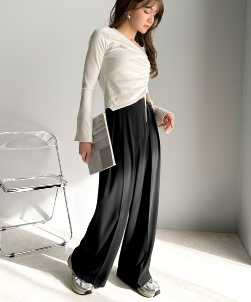 classicalelf 「classicalelf」 スラックス SMALL ホワイト レディース - 画像 (5)