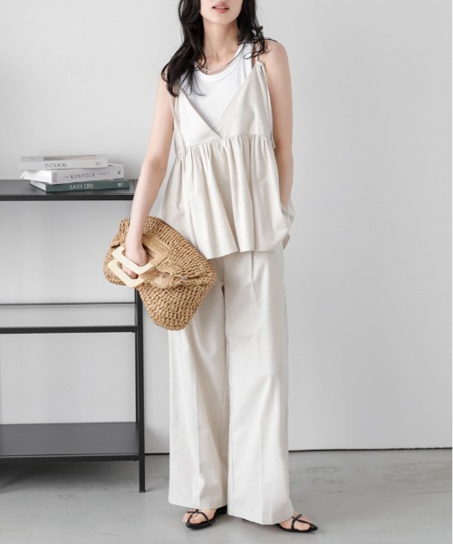 La-gemme 「La-gemme」 セットアップ M ナチュラル レディース