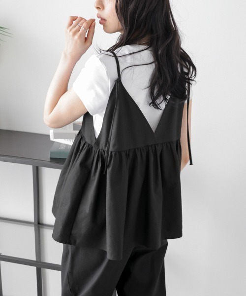 La-gemme 「La-gemme」 セットアップ M ナチュラル レディース - 画像 (9)