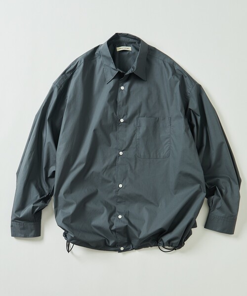 FREAK'S STORE 「FREAK'S STORE」 長袖シャツ LARGE チャコールグレー メンズ - 画像 (2)