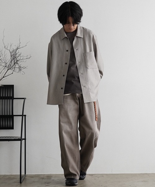 WYM LIDNM 「WYM LIDNM」 長袖シャツ L ヘザーグレー メンズ - 画像 (8)