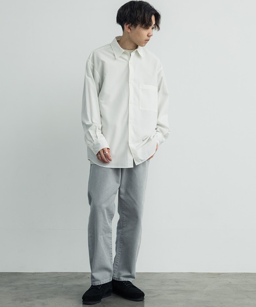 WYM LIDNM 「WYM LIDNM」 長袖シャツ L ホワイト メンズ - 画像 (8)