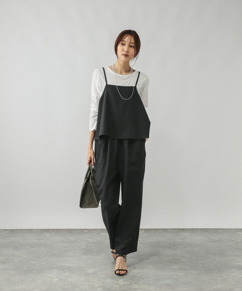 GLOBAL WORK サロペット オーバーオール サロペット*長袖Tシャツセット/589280 レディース - 画像 (2)