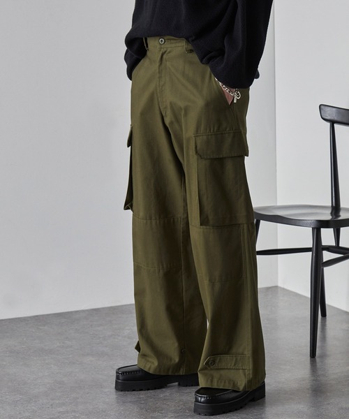 MONO-MART 「MONO-MART」 カーゴパンツ L オリーブ メンズ