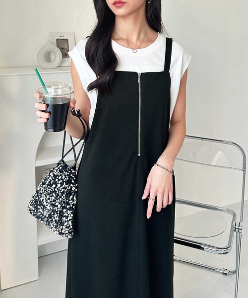 GeeRA 「GeeRA」 サロペットスカート X-LARGE ブラック レディース - 画像 (2)