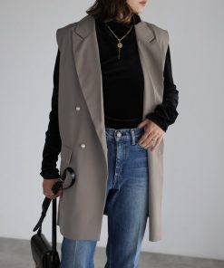 Bonjour Sagan 「Bonjour Sagan」 ベスト FREE グレイッシュベージュ レディース