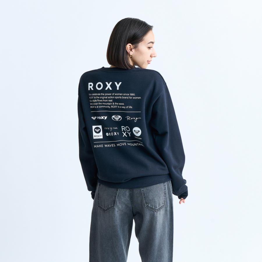ROXY 2024秋冬 ロキシー レディース サーフ スウェットトレーナー OUR STYLE FLOW PO RPO244030 - 画像 (4)