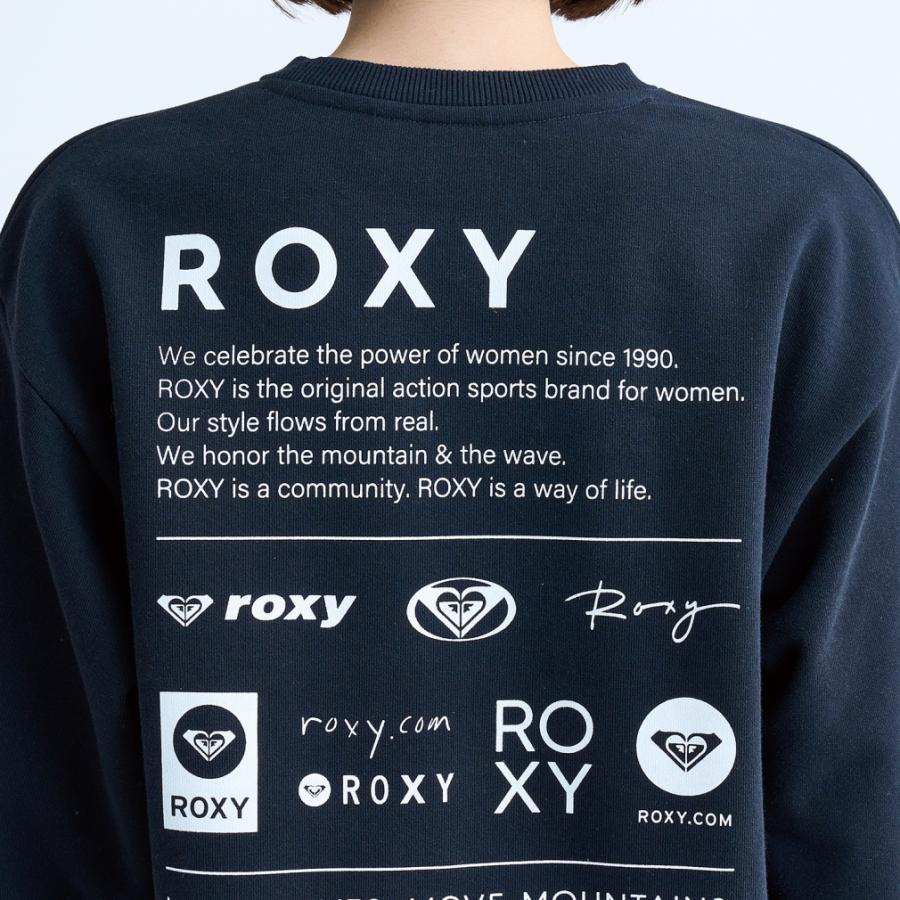 ROXY 2024秋冬 ロキシー レディース サーフ スウェットトレーナー OUR STYLE FLOW PO RPO244030 - 画像 (6)