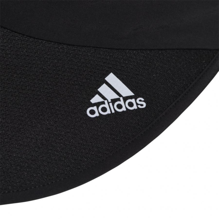 adidas アディダス レディース キャップ ワイド バイザーキャップ IB0310 帽子 : ブラック - 画像 (3)