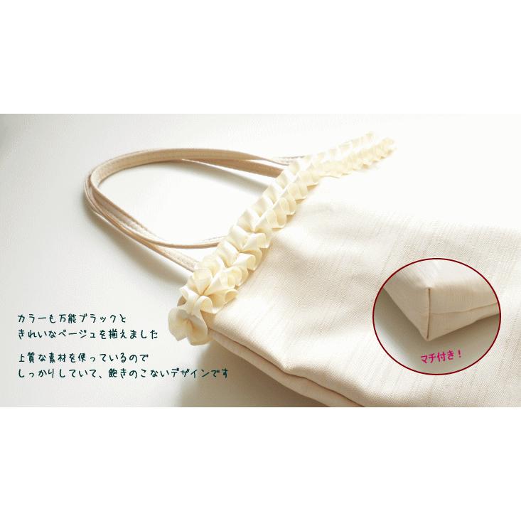 パーティーバッグ 大きめ サブバッグ 結婚式 バッグ フォーマルバッグ 黒 通勤 レディース a4 フォーマル 入学式 卒業式 20代 30代 40代 50代 60代 - 画像 (2)