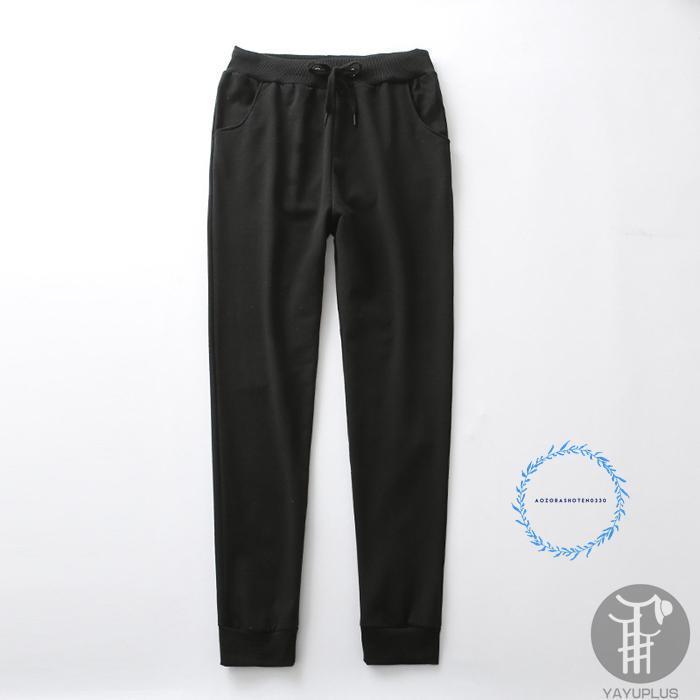 ジョガーパンツ スウェット レディース 無地 ウエストゴム パンツ ロング丈 スポーツ ヨガ 部屋着 運動着 春 秋 20代 30代