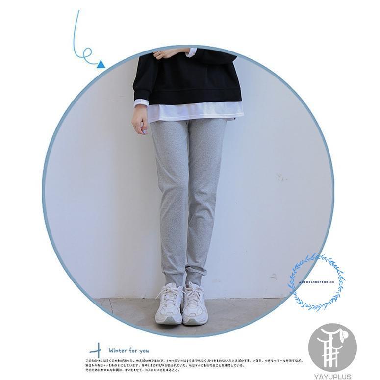 ジョガーパンツ スウェット レディース 無地 ウエストゴム パンツ ロング丈 スポーツ ヨガ 部屋着 運動着 春 秋 20代 30代 - 画像 (9)