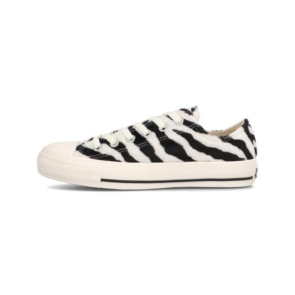 CONVERSE converse コンバース ALL STAR ZEBRAFUR OX レディーススニーカー アニマル柄 オールスターゼブラファーOX 1SD754 - 画像 (2)