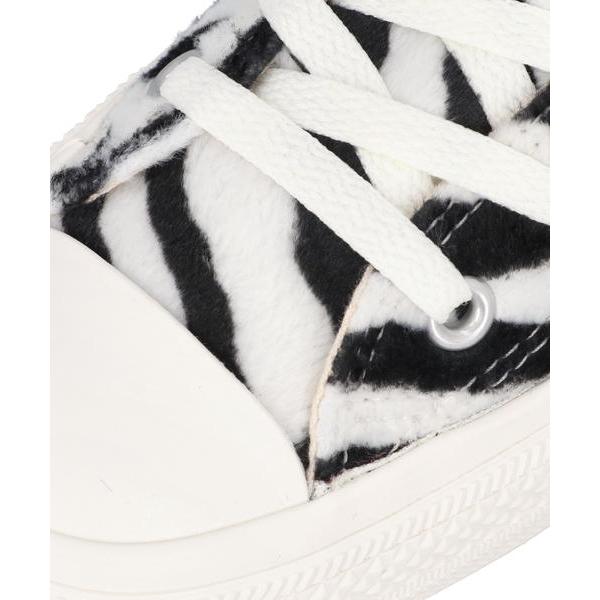 CONVERSE converse コンバース ALL STAR ZEBRAFUR OX レディーススニーカー アニマル柄 オールスターゼブラファーOX 1SD754 - 画像 (5)
