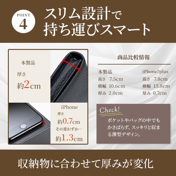 名刺入れ カードケース メンズ レディース 本革 プレゼント おしゃれ 二つ折り ビジネス シンプル 大容量 男性 安い 50 40 20 代 レザー 牛革 - 画像 (8)