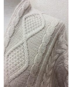 ジーユー GU（ジーユー）　ベージュのニットガウン コート