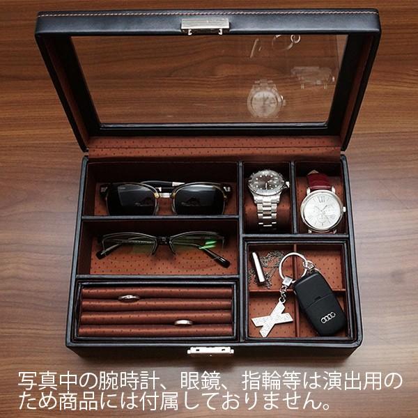 還暦祝い 男性 おしゃれ お父さんの宝箱 単品 1週間発送コース メンズジュエリーボックス 名入れ プレゼント 時計ケース 刻印 ジュエリーケース 還暦 60歳 - 画像 (4)