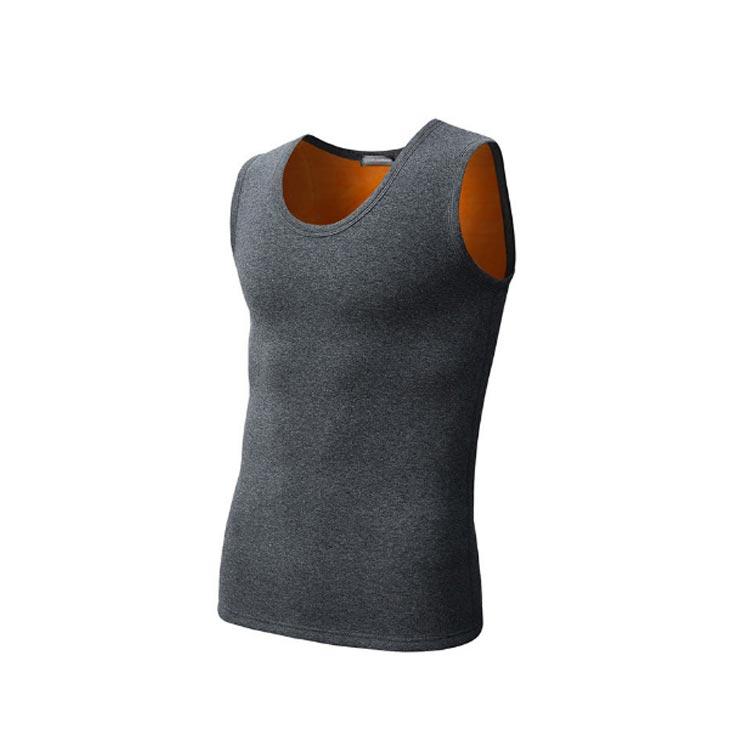 防寒インナー メンズ インナーベスト 裏ボア 極厚 ソフトタッチ 裏起毛 ボア素材 防寒肌着 ベスト 男性用 あったか インナー 防寒着 防寒 - 画像 (2)