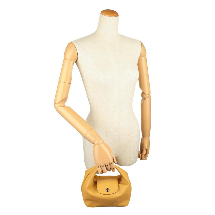 LONGCHAMP 並行輸入 ロンシャン ハンドバッグ ル プリアージュ エクストラ トップハンドルバッグ XSサイズ 10291 987 117レディース マスタード 黄色 - 画像 (5)