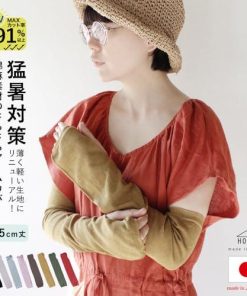 エムアンドエムソックス アームカバー 夏 UV 麻 綿 ロング レディーズ メンズ おしゃれ かわいい コットン リネン 日本製 UVカット 紫外線対策 日焼