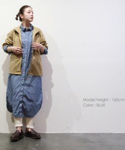 vent blanc 半額 セール (50%OFF SALE) ヴァンブラン (2025SS 春夏) クラシックダンガリーワンピース VBO251335