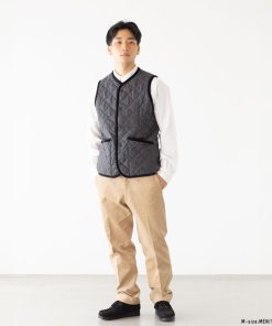 LAVENHAM 【英国製】 ラベンハム ウール ソーンハム キルティング ベスト LV6043 メンズ ラブンスター