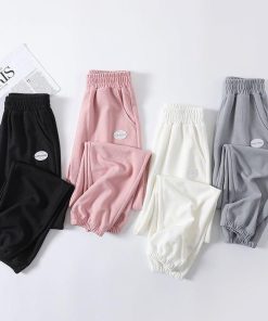 　スウェットパンツレディース ワイドパンツ 無地 ゆったり サルエルパンツ シンプルスポーツウェア 長ズボン 夏 大きいサイズ