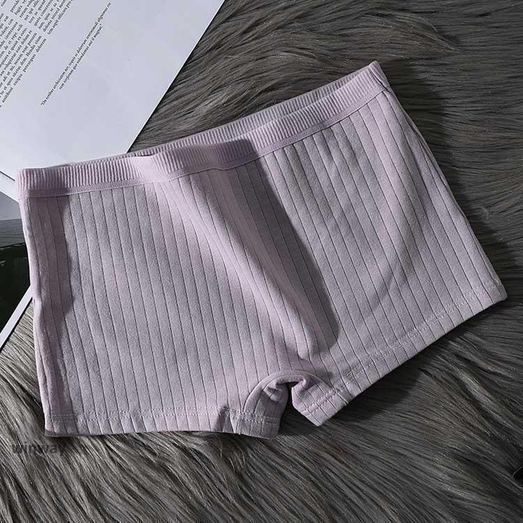 レディース ナイトショーツ ボーイズレッグ ボクサーショーツ 7枚セット トランクス ショーツ ドレス ランジェリー 綿 パンツ 下着 シンプル ハイ - 画像 (2)