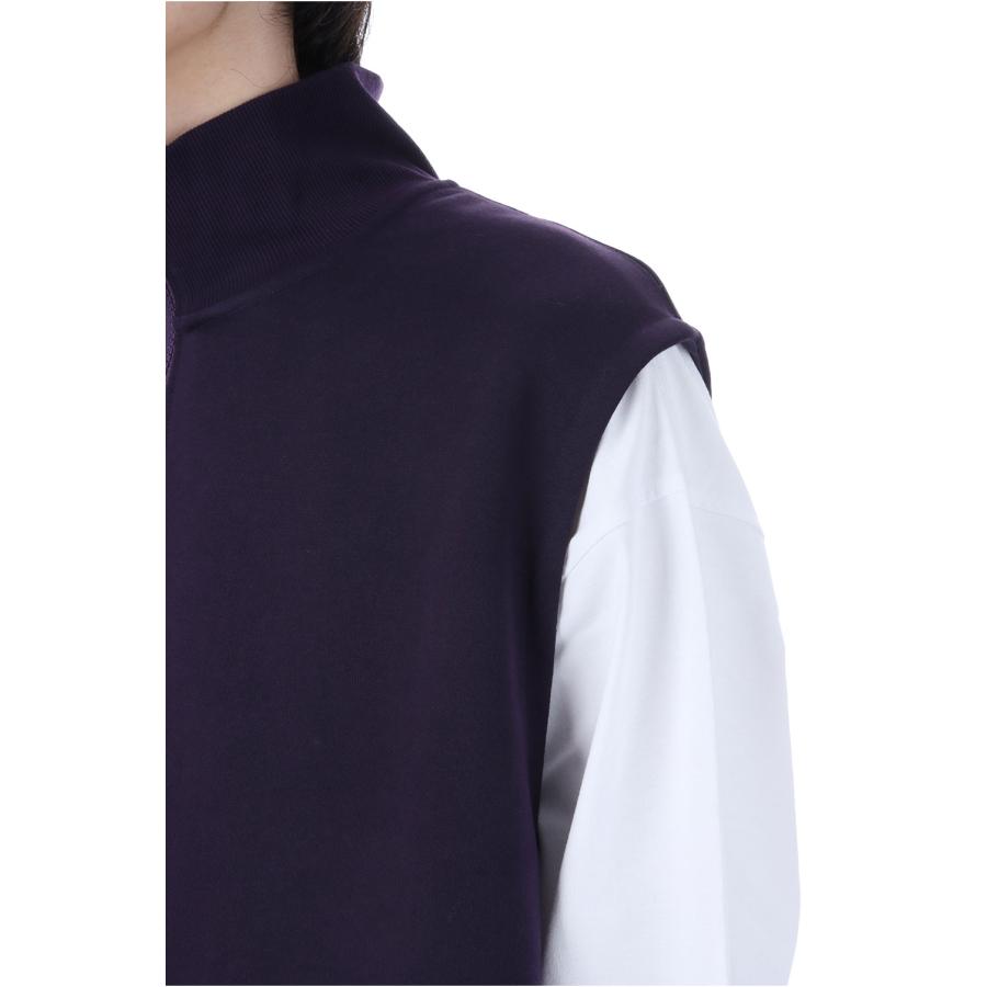 DAIWA PIER39 TECH SWEAT ZIP VEST PULLOVER - PURPLE (BE-55025W) PIER39(ダイワ ピア39) - 画像 (3)