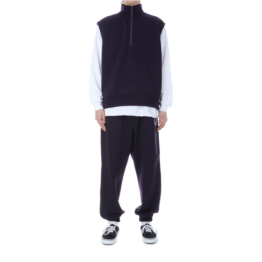 DAIWA PIER39 TECH SWEAT ZIP VEST PULLOVER - PURPLE (BE-55025W) PIER39(ダイワ ピア39) - 画像 (5)
