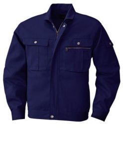 4532484337373 Early Bird 856 ナガソデジヤケツト 色：ネイビー サイズ：4L