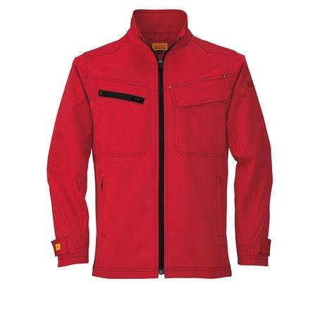 4930269213858 SMART WORK WEAR SW108 レディースフィールドジャケット 色:ラストルージュ サイズ:4L