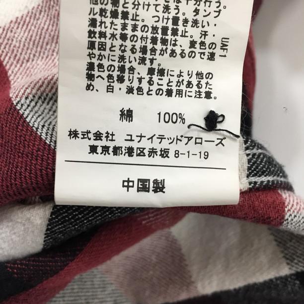 green label relaxing 2311F-153 メンズ GREEN LABEL RELAXING グリーンレーベルリラクシング レッド シャツ S 【送料一律!800円】 - 画像 (2)