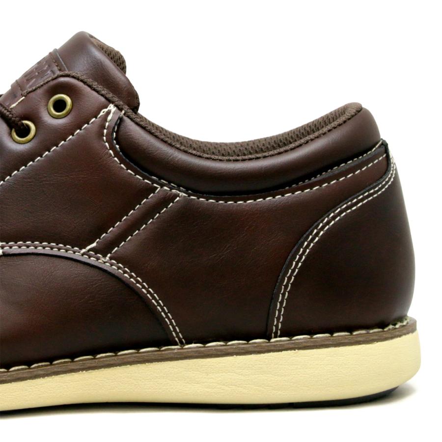 EDWIN エドウィン 靴 メンズシューズ 防水 ビジネススニーカー 兼 カジュアルシューズ 軽量 幅広 3E 衝撃吸収底 おしゃれ 紐靴 紳士 EDM456|正規販売店 - 画像 (3)