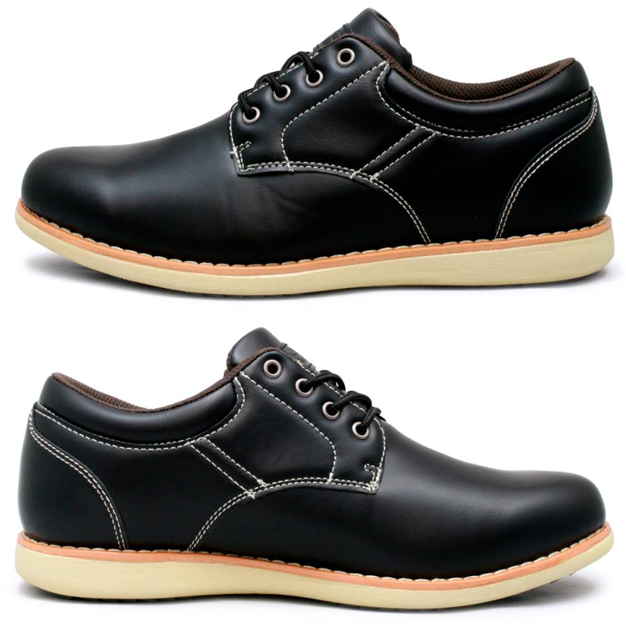 EDWIN エドウィン 靴 メンズシューズ 防水 ビジネススニーカー 兼 カジュアルシューズ 軽量 幅広 3E 衝撃吸収底 おしゃれ 紐靴 紳士 EDM456|正規販売店 - 画像 (8)