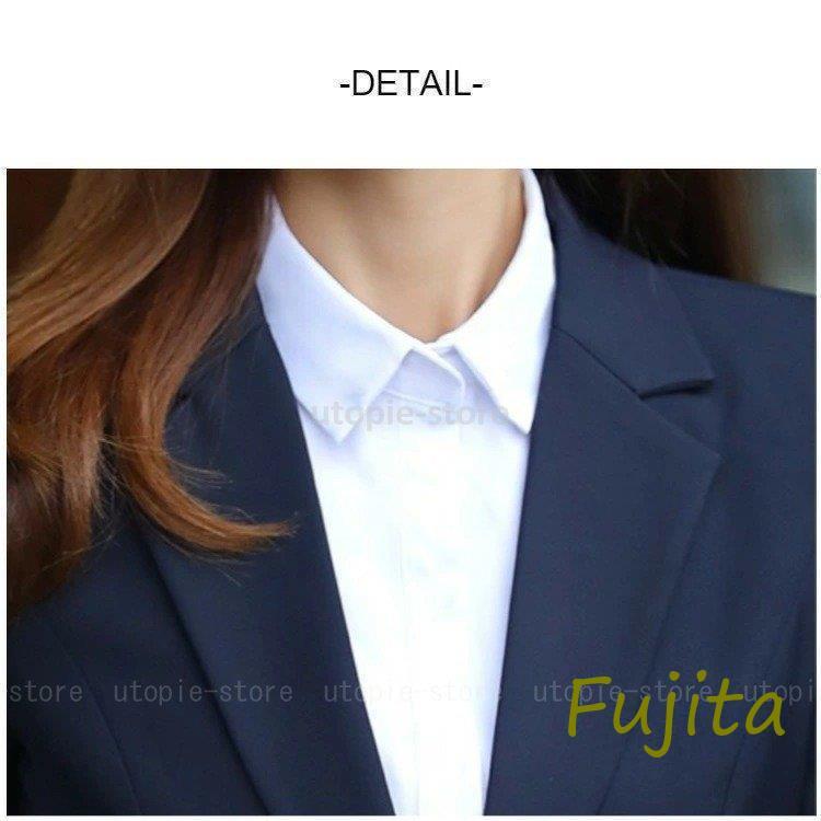 スーツ レディース セットアップ 春 秋 冬 スカート パンツ パンツスーツ タイト ミニ丈 きれいめ かっこいい 大きいサイズ フォーマル ビジネス 2点セット - 画像 (9)