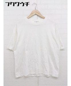 ◇ WYM LIDNM ウィム バイ リドム 五分袖 Tシャツ カットソー サイズS ホワイト メンズ