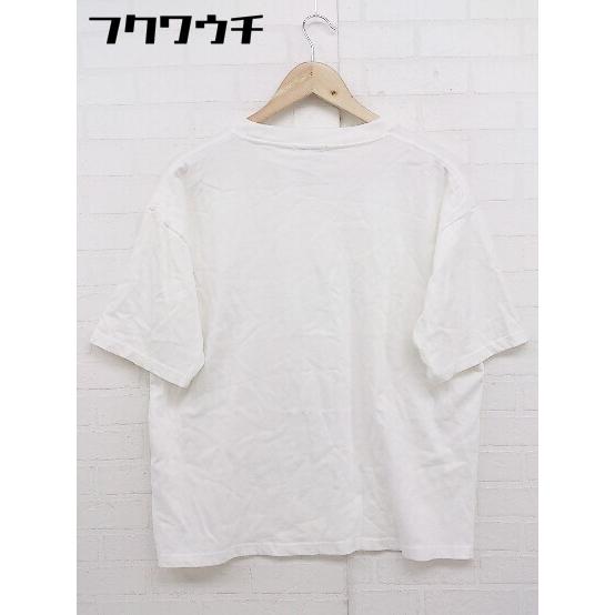 ◇ WYM LIDNM ウィム バイ リドム 五分袖 Tシャツ カットソー サイズS ホワイト メンズ - 画像 (2)