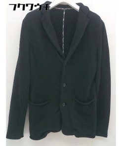 ◇ UNITED ARROWS ユナイテッドアローズ 長袖 カーディガン ブラック メンズ