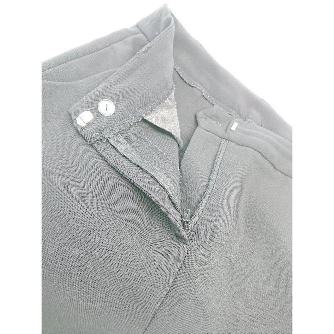 ◇ W.W.G きれいめ シンプル 無地 フォーマル ブーツカット スラックス パンツ フリーサイズ ブラック レディース E - 画像 (5)