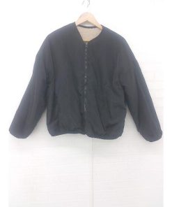 ◇ classicalelf リバーシブル ボア 長袖 ブルゾン ジャケット サイズM ベージュ系 ブラック レディース E