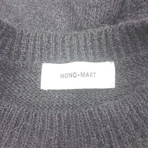 ◇ ⊇ MONO-MART モノマート 長袖 ニット サイズM ブラック メンズ E - 画像 (2)