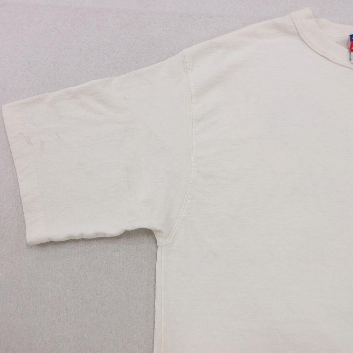 Champion M/古着 チャンピオン champion 半袖 ビンテージ Tシャツ メンズ 00s sf コットン クルーネック 白 ホワイト 24may29 中古 - 画像 (4)