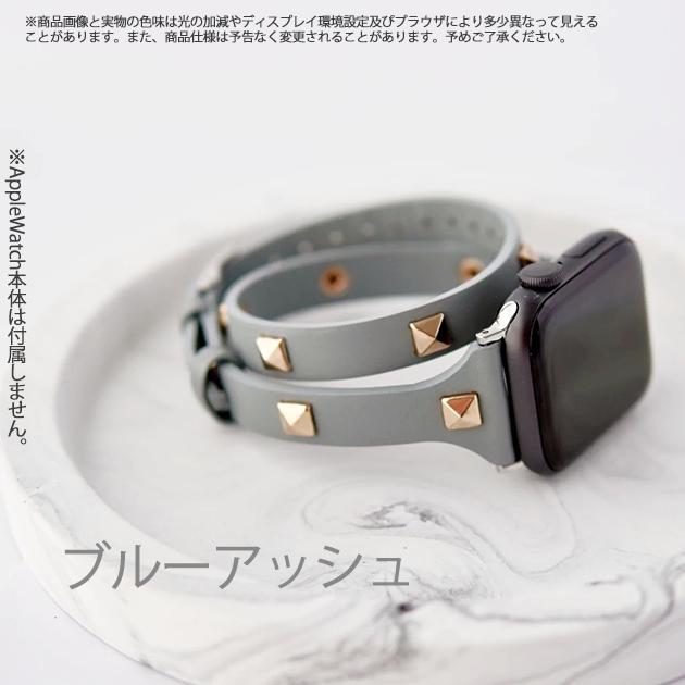 Apple Watch Series 11 applewatch 11バンド 革 レザー アップルウォッチ ベルト apple watch SE3 バンド 40mm 44mm 42mm 46mm 本革 二重 スリム - 画像 (5)