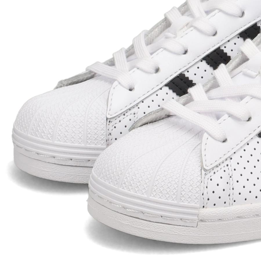 adidas Originals アディダスオリジナルス スーパースター スニーカー レディース SUPERSTAR W ホワイト 白 FV3444 - 画像 (4)