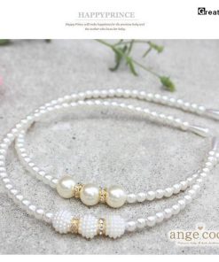 短納期 1000円ポッキリ ヘアアクセサリー カチューシャ キッズ 女の子 ベビー 赤ちゃん 発表会 結婚式 頭飾り アクセサリー パール