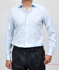 Finamore（フィナモレ）LUIGIルイジ/BALIバーリ 120/2ポプリンワイドカラーシャツ C0617E 11052001039